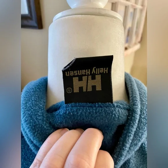 Unisex Teal Helly Hansen Fleece Vest - Picture 3 of 3